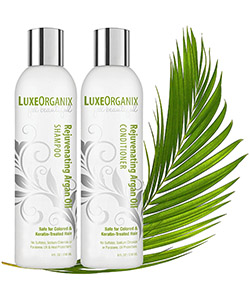 Luxeorganix Moroccan Argan Oil Shampoo and Conditioner Luxeorganix Moroccan Argan Oil Shampoo and Conditioner